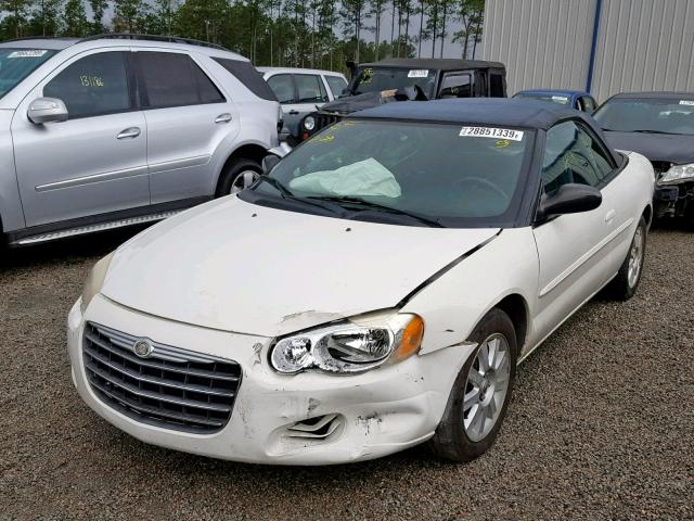 1C3EL75R75N595649 - 2005 CHRYSLER SEBRING GT WHITE photo 9