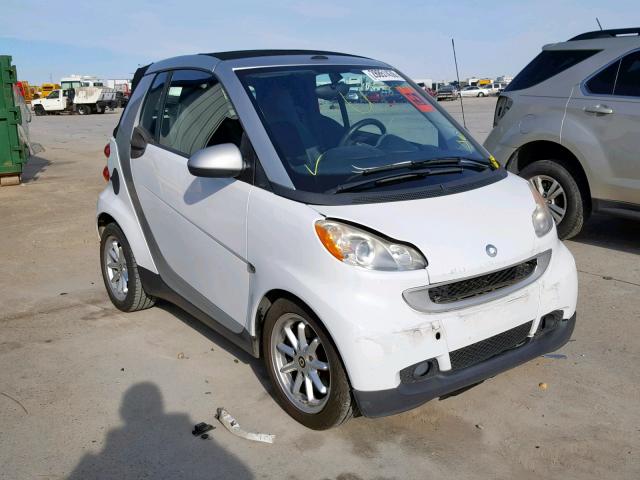 WMEEK31X19K293472 - 2009 SMART FORTWO PAS 白色 照片 1