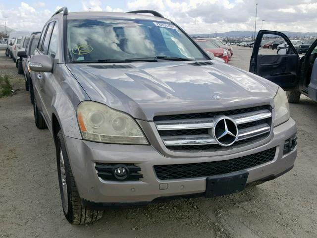 4JGBF71E17A233346 - 2007 MERCEDES-BENZ GL SILVER photo 1