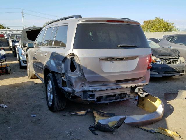 4JGBF71E17A233346 - 2007 MERCEDES-BENZ GL SILVER photo 3