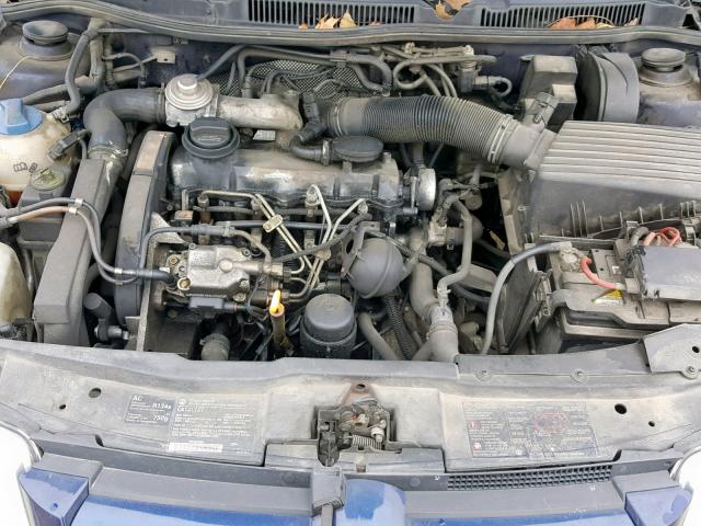 WVWSP61JX3W564948 - 2003 VOLKSWAGEN JETTA GLS BLUE photo 7