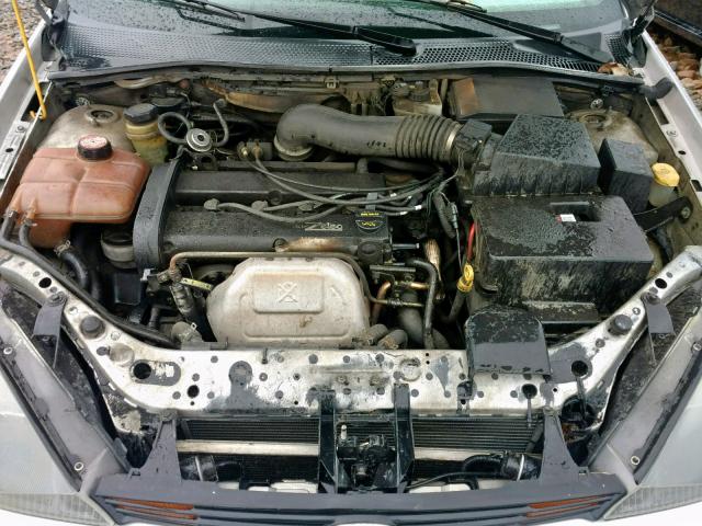 3FAFP37383R177008 - 2003 FORD FOCUS ZX5 GRAY photo 7