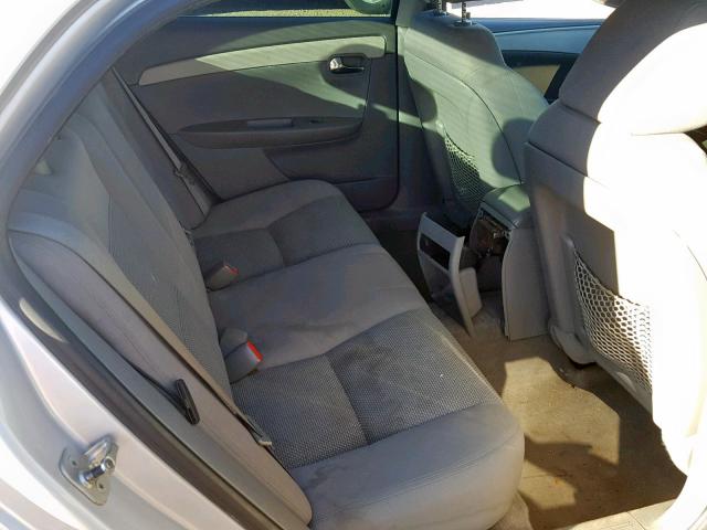 1G1ZA5E08AF282552 - 2010 CHEVROLET MALIBU LS ვერცხლისფერი ფოტო 6