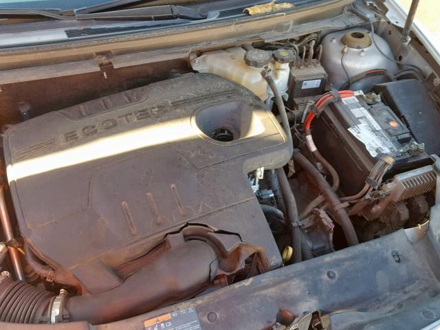 1G1ZA5E08AF282552 - 2010 CHEVROLET MALIBU LS ვერცხლისფერი ფოტო 7