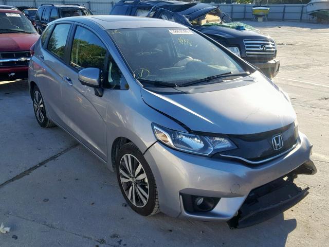 JHMGK5H78HS014993 - 2017 HONDA FIT EX SILVER photo 1