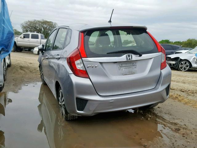 JHMGK5H78HS014993 - 2017 HONDA FIT EX SILVER photo 3