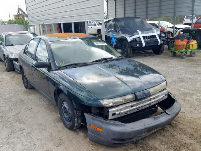 1G8ZH5281VZ241076 - 1997 SATURN SL1 GREEN photo 1