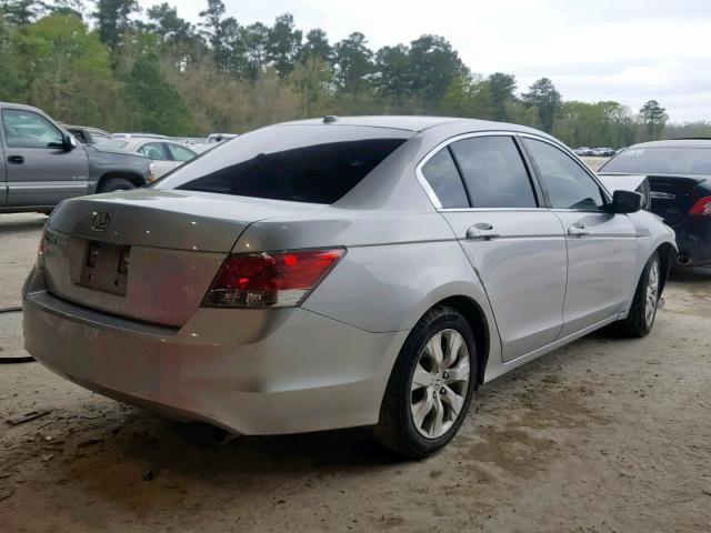 1HGCP26829A046892 - 2009 HONDA ACCORD EXL SILVER photo 4