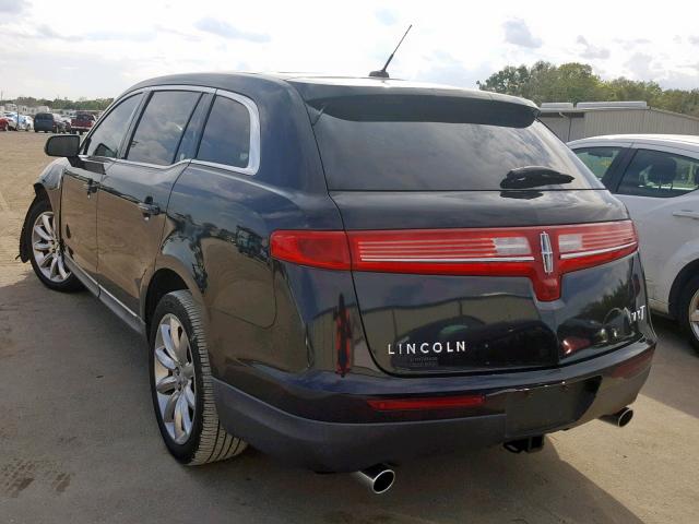 2LMHJ5FR5ABJ13946 - 2010 LINCOLN MKT BLACK photo 3