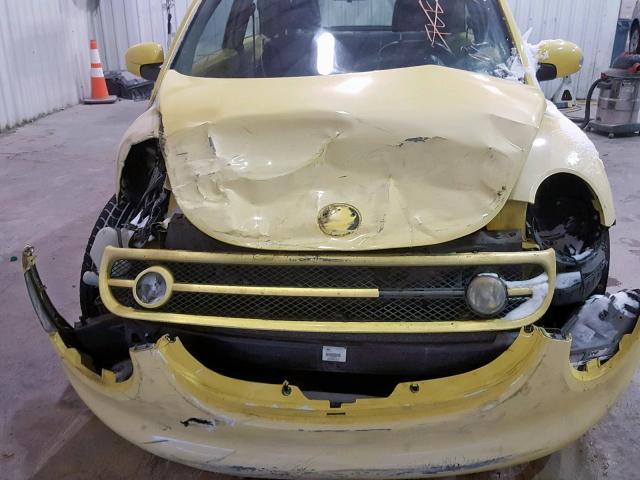 3VWCD31C15M407516 - 2005 VOLKSWAGEN NEW BEETLE ყვითელი ფოტო 9