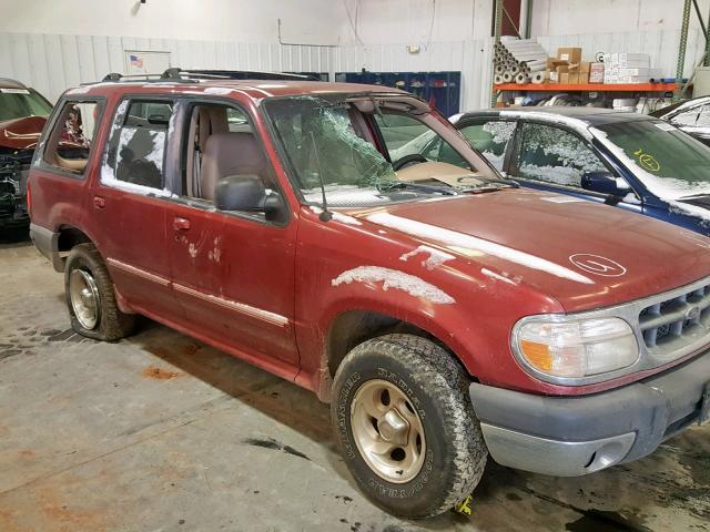 1FMZU32E6XZA05694 - 1999 FORD EXPLORER RED photo 10