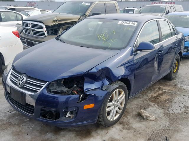 3VWSF71K17M009150 - 2007 VOLKSWAGEN JETTA 2.5 BLUE photo 2