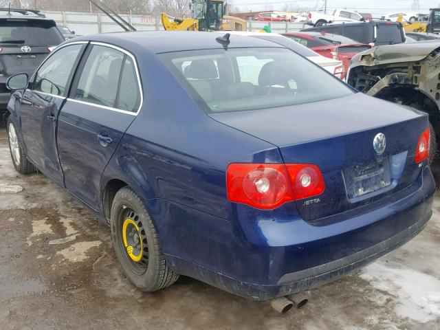 3VWSF71K17M009150 - 2007 VOLKSWAGEN JETTA 2.5 BLUE photo 3