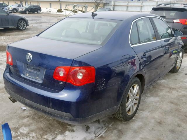 3VWSF71K17M009150 - 2007 VOLKSWAGEN JETTA 2.5 BLUE photo 4