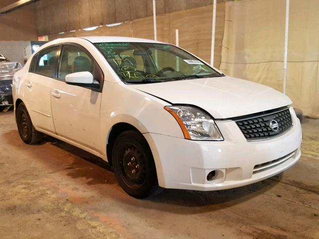 3N1AB61E87L713398 - 2007 NISSAN SENTRA 2.0 WHITE photo 1