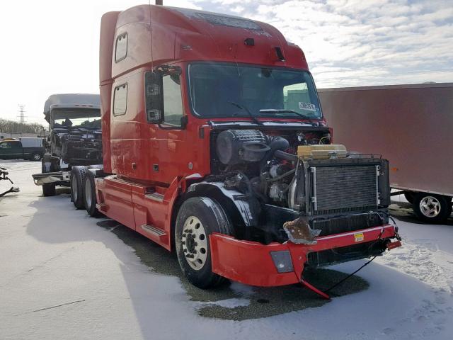 4V4NC9TJ47N458888 - 2007 VOLVO VN VNL RED photo 1