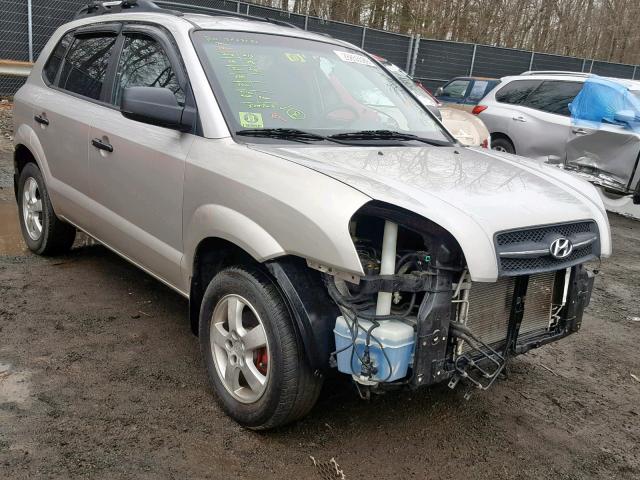 KM8JM12BX6U460888 - 2006 HYUNDAI TUCSON GL SILVER photo 1