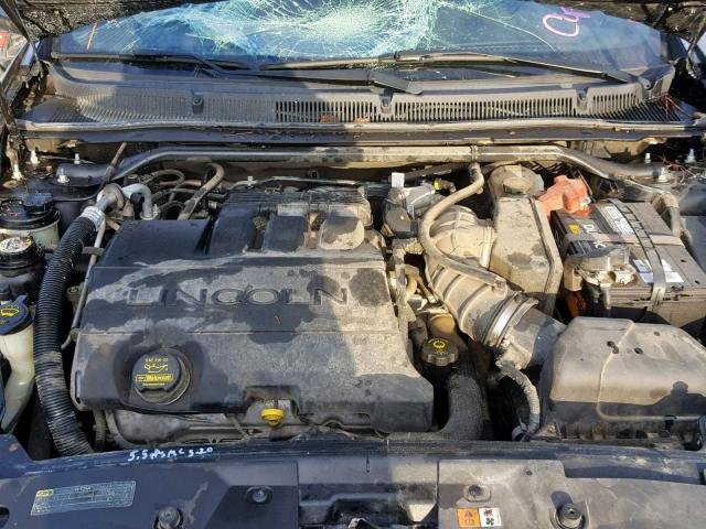 1LNHM93R79G620026 - 2009 LINCOLN MKS BLACK photo 7