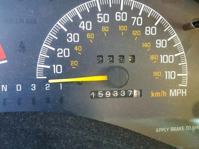 1G2WP52K71F173714 - 2001 PONTIAC GRAND PRIX GRAY photo 8