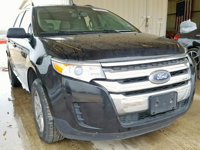 2FMDK3GC6CBA19180 - 2012 FORD EDGE SE BLACK photo 1