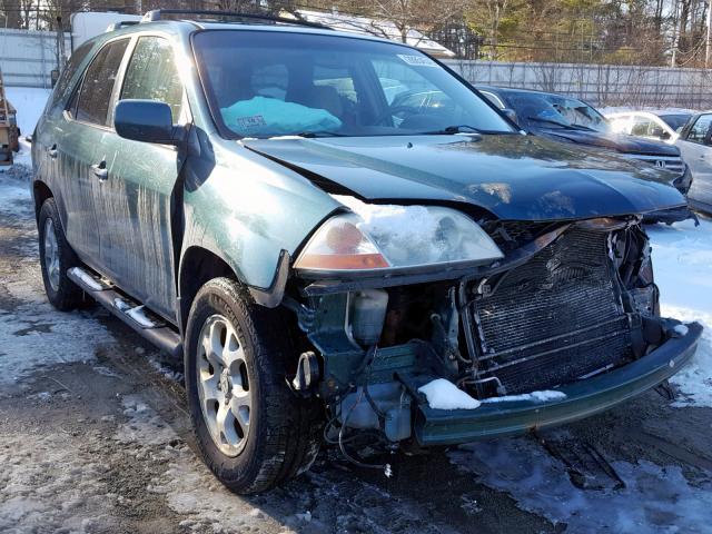 2HNYD18632H001092 - 2002 ACURA MDX TOURIN GREEN photo 1