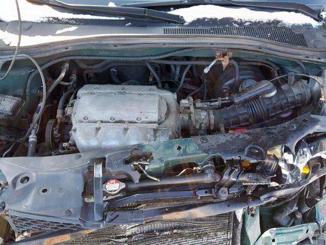 2HNYD18632H001092 - 2002 ACURA MDX TOURIN GREEN photo 7