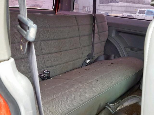 1J4FJ27S5RL150878 - 1994 JEEP CHEROKEE S RED photo 6