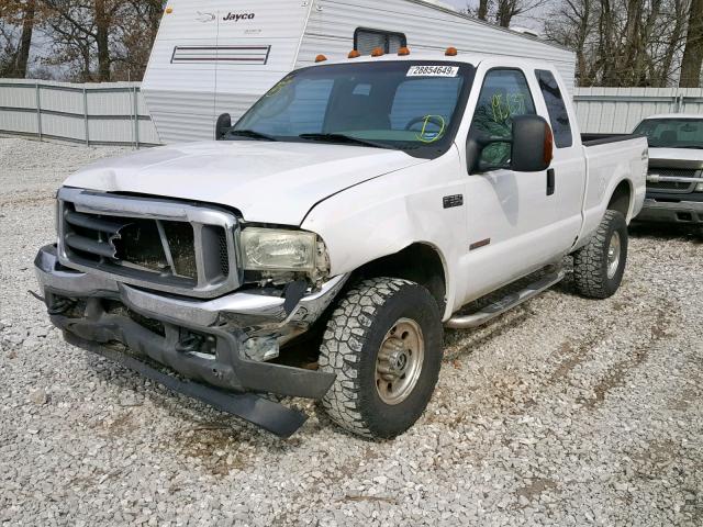 1FTSX31P74EA23818 - 2004 FORD F350 SRW S WHITE photo 2