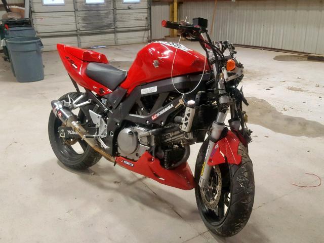 1S1VP53A962105369 - 2006 SUZUKI SV650 RED photo 1