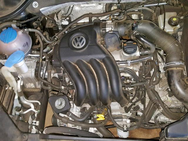 3VW2K7AJ5EM351989 - 2014 VOLKSWAGEN JETTA BASE BLACK photo 7