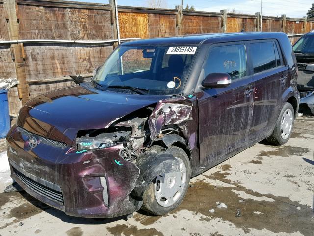JTLZE4FE6B1125864 - 2011 TOYOTA SCION XB 紫色 照片 2