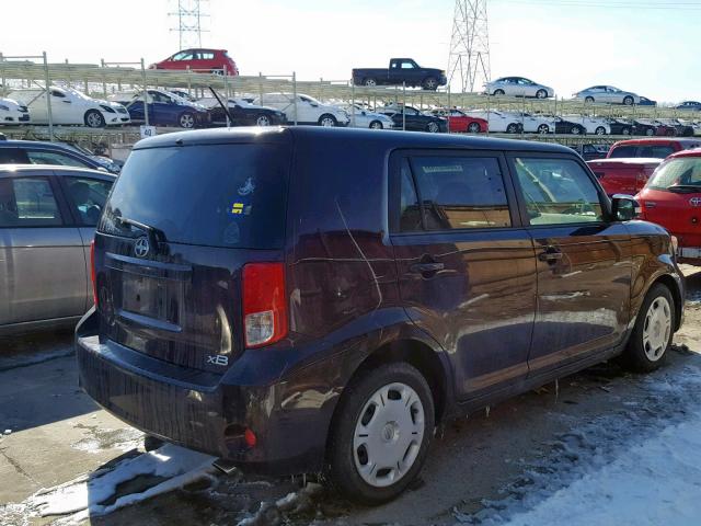 JTLZE4FE6B1125864 - 2011 TOYOTA SCION XB 紫色 照片 4