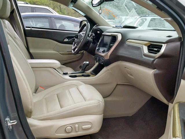 1GKKNPLSXJZ170772 - 2018 GMC ACADIA DEN GRAY photo 5