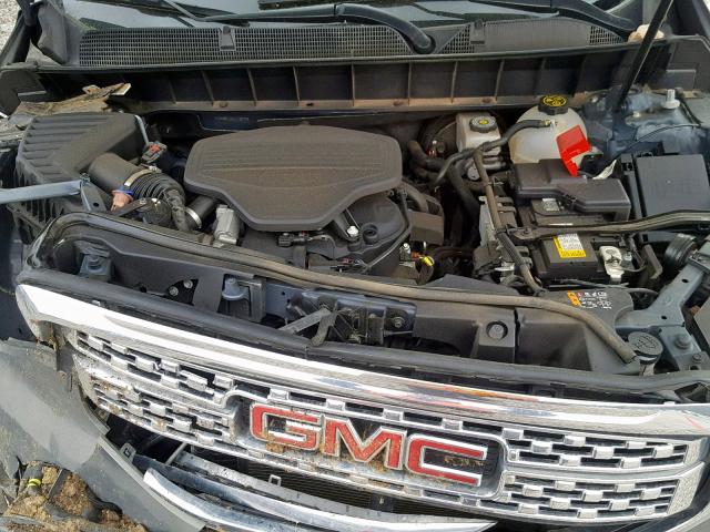 1GKKNPLSXJZ170772 - 2018 GMC ACADIA DEN GRAY photo 7