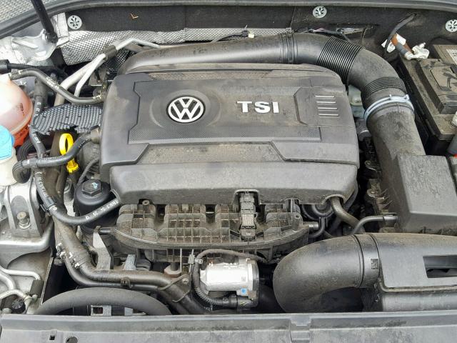 1VWAS7A30EC048407 - 2014 VOLKSWAGEN PASSAT S SILVER photo 7