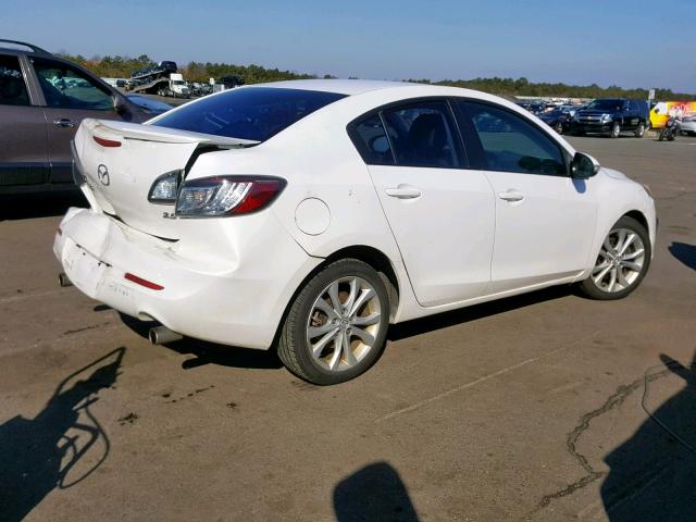 JM1BL1S60A1151200 - 2010 MAZDA 3 S WHITE photo 4