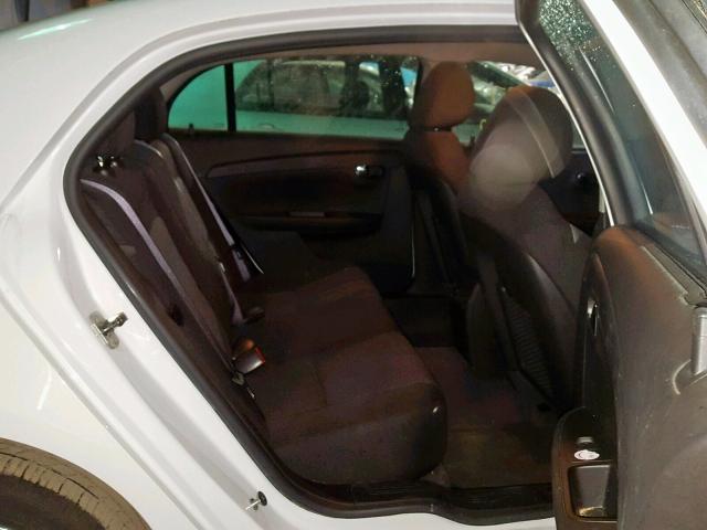 1G1ZC5E07CF202431 - 2012 CHEVROLET MALIBU 1LT WHITE photo 6