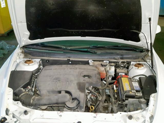 1G1ZC5E07CF202431 - 2012 CHEVROLET MALIBU 1LT WHITE photo 7