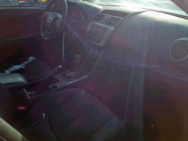 1YVHZ8BH1D5M09038 - 2013 MAZDA 6 SPORT BLACK photo 5