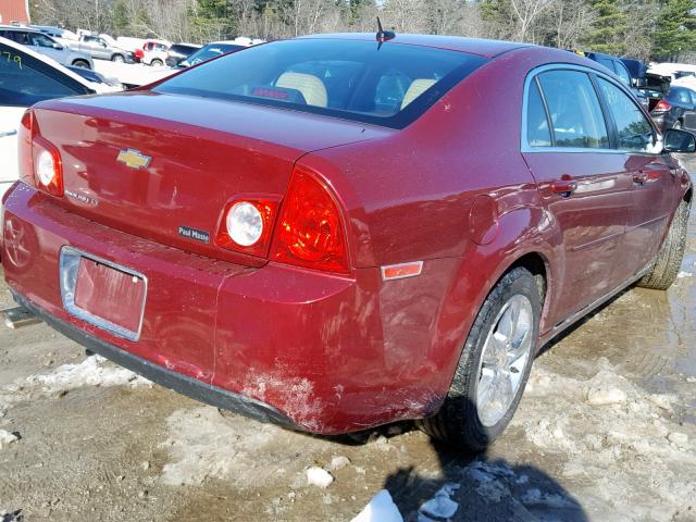1G1ZC5E12BF231391 - 2011 CHEVROLET MALIBU 1LT წითელი ფოტო 4