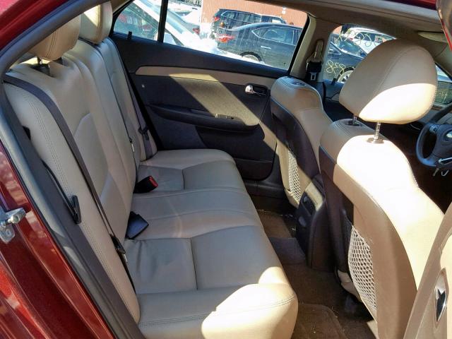 1G1ZC5E12BF231391 - 2011 CHEVROLET MALIBU 1LT წითელი ფოტო 6