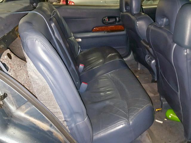 1G4HR54K8YU134689 - 2000 BUICK LESABRE LI BLUE photo 6