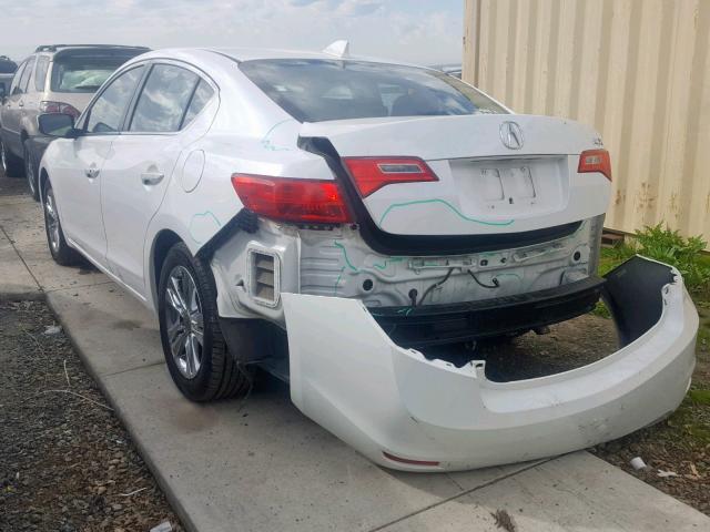 19VDE1F31DE018121 - 2013 ACURA ILX 20 WHITE photo 3