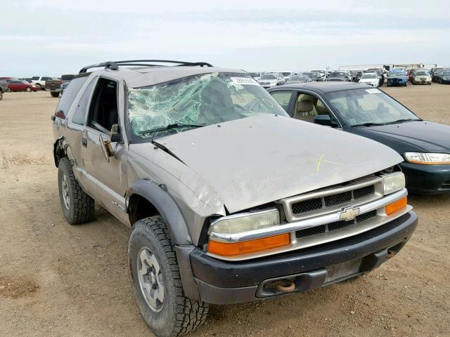 1GNCT18XX4K117100 - 2004 CHEVROLET BLAZER BEIGE photo 1