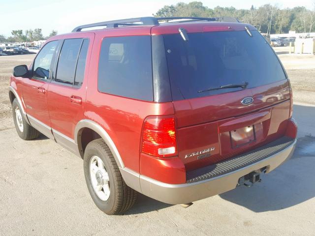 1FMDU64E12UA19369 - 2002 FORD EXPLORER E RED photo 3