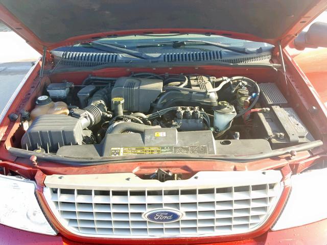 1FMDU64E12UA19369 - 2002 FORD EXPLORER E RED photo 7