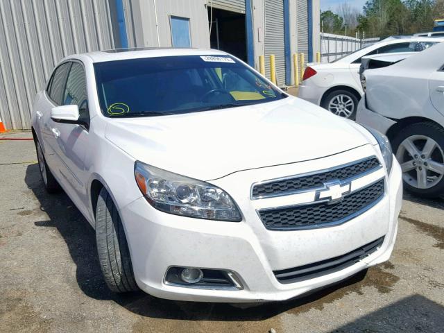 1G11E5SA1DF172803 - 2013 CHEVROLET MALIBU 2LT WHITE photo 1