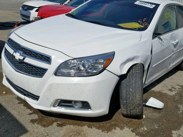 1G11E5SA1DF172803 - 2013 CHEVROLET MALIBU 2LT WHITE photo 9