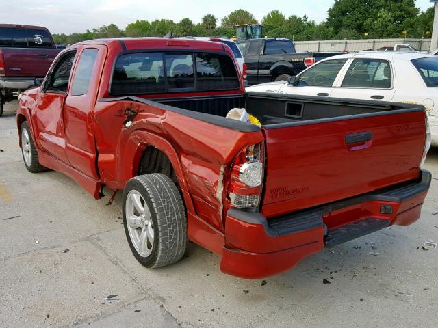 5TFTU4CN1CX001265 - 2012 TOYOTA TACOMA X-R RED photo 3