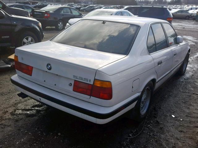 WBAHD2319K2090177 - 1989 BMW 535 I AUTO WHITE photo 4
